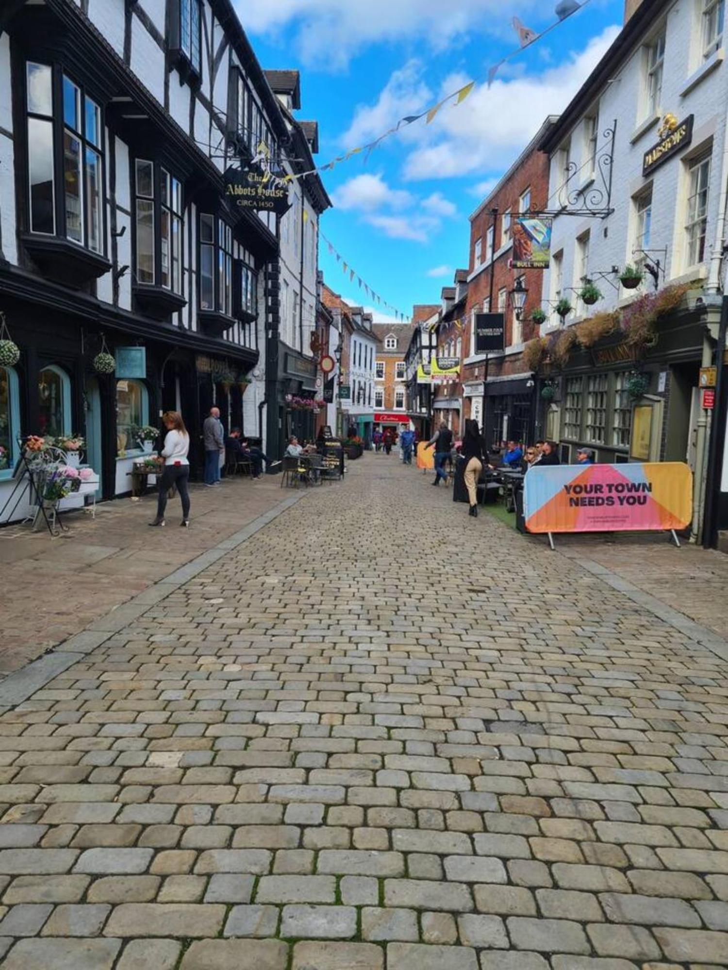 Appartement Cosy Corner - Town Centre Flat With Free Nearby Parking à Shrewsbury Extérieur photo